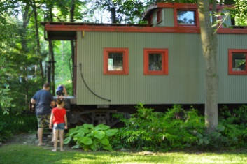 The caboose aka coolest playground